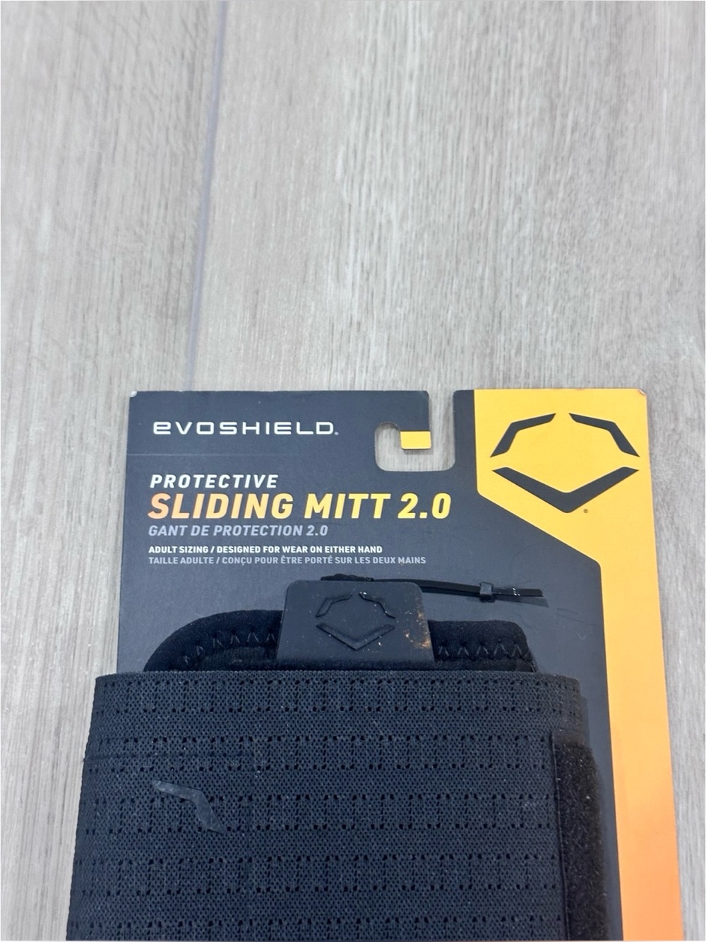 NWT Evoshield protective sliding Mitt 2.0 bilateral Adult size WB57537 black - Picture 3 of 6
